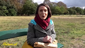 French MILF Eats Her Lunch Exterior Earlier than Leaving With A Stranger & Getting Ass Fucked